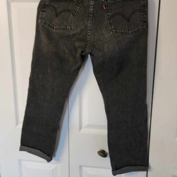 Levi's Wedgie Straight Leg 7/8th Jeans Size US 27 - Picture 4 of 4